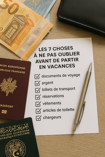 Préparatifs de Voyage essentiels